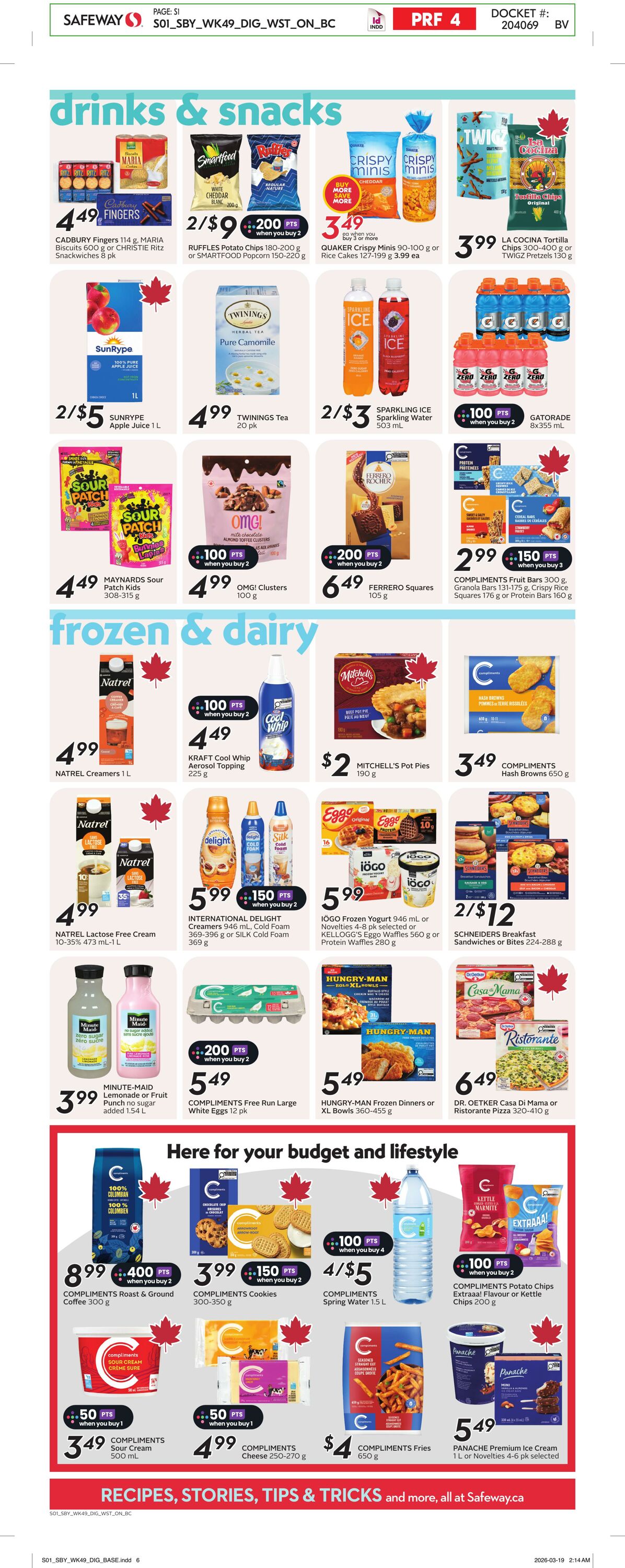 Circulaire Safeway 02.04.2026 - 08.04.2026