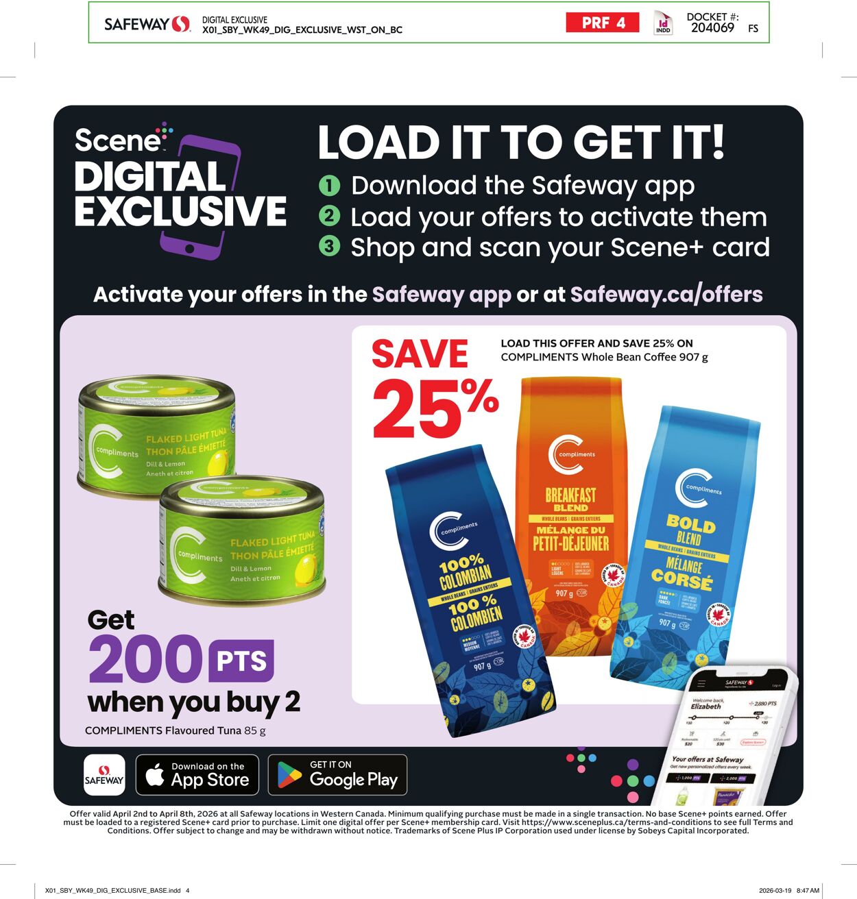 Circulaire Safeway 02.04.2026 - 08.04.2026