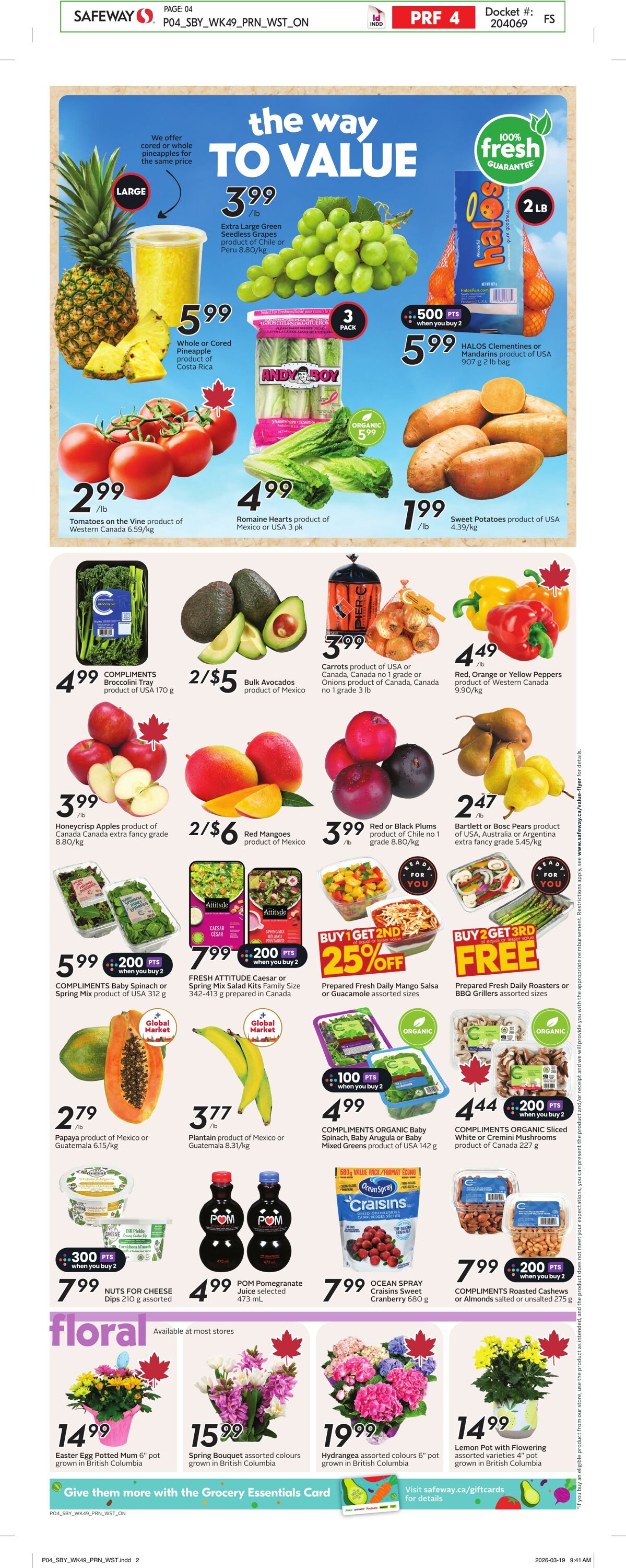 Circulaire Safeway 02.04.2026 - 08.04.2026
