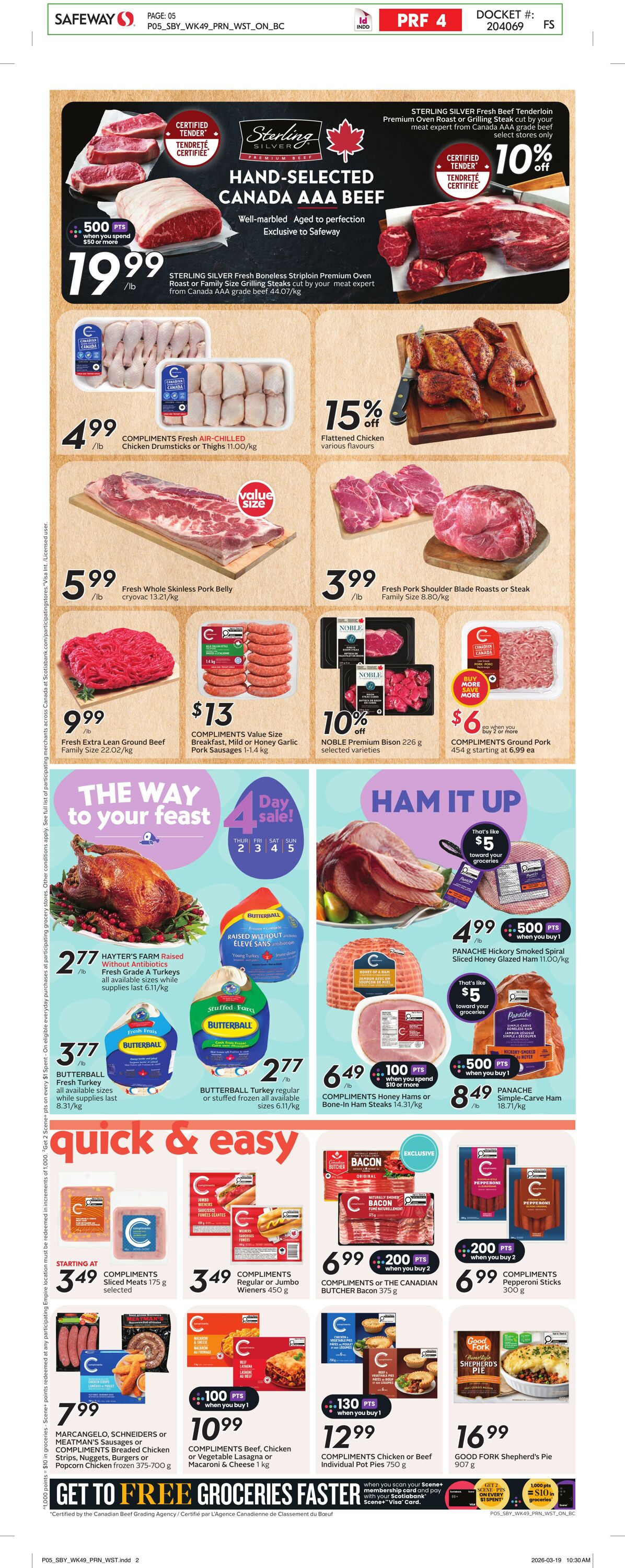 Circulaire Safeway 02.04.2026 - 08.04.2026