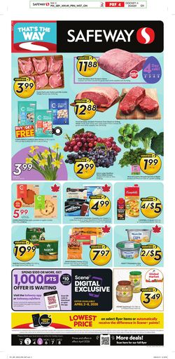 Circulaire Safeway 16.04.2026 - 22.04.2026
