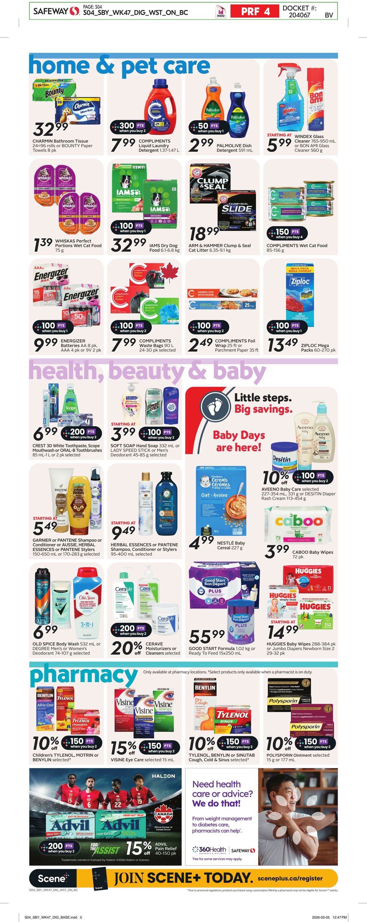 Circulaire Safeway 19.03.2026 - 25.03.2026