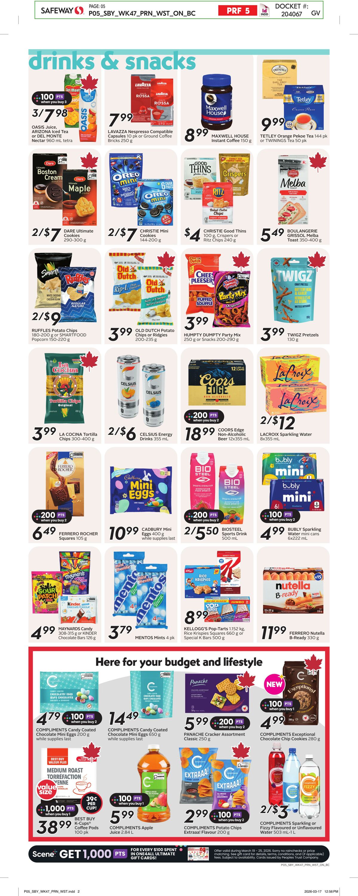 Circulaire Safeway 19.03.2026 - 25.03.2026