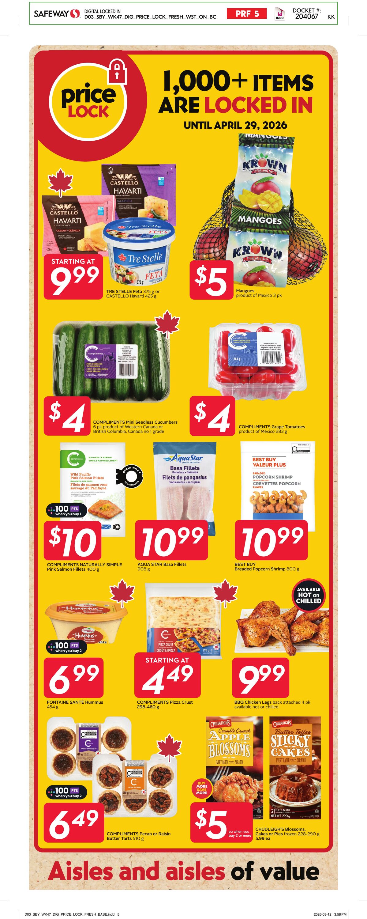 Circulaire Safeway 19.03.2026 - 25.03.2026