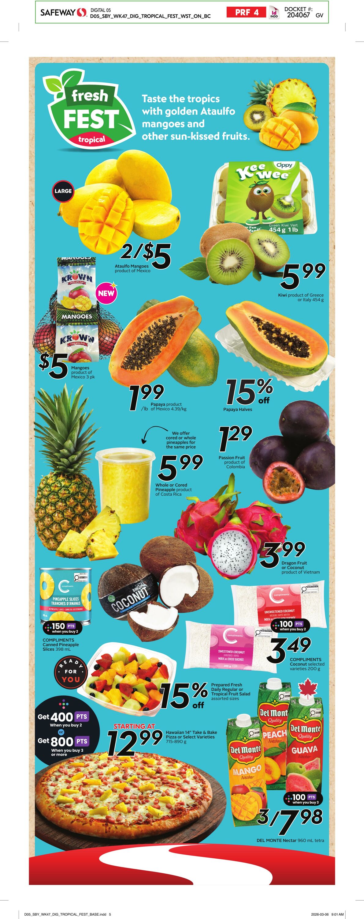 Circulaire Safeway 19.03.2026 - 25.03.2026