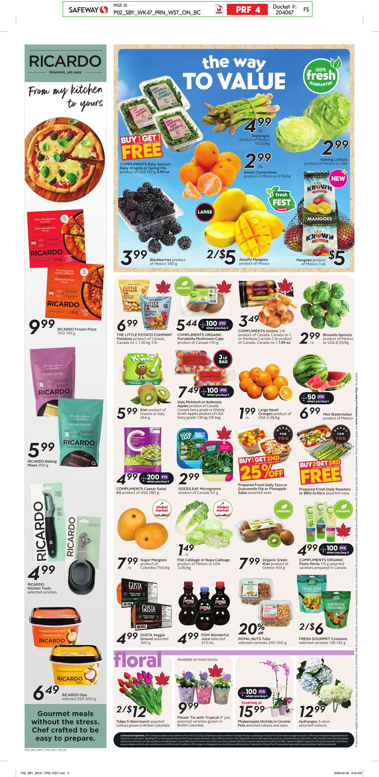 Circulaire Safeway 19.03.2026 - 25.03.2026