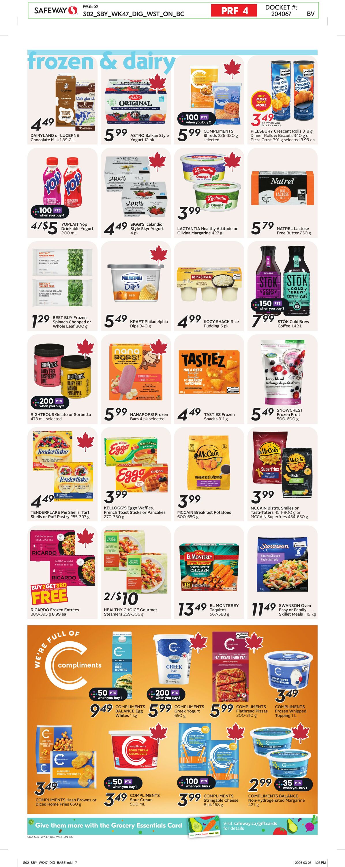Circulaire Safeway 19.03.2026 - 25.03.2026