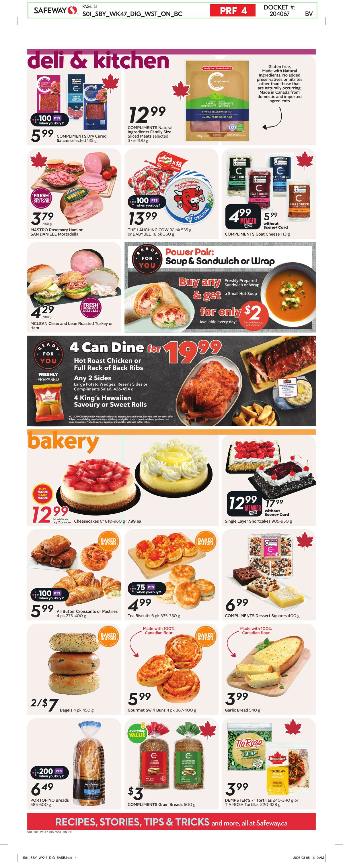 Circulaire Safeway 19.03.2026 - 25.03.2026
