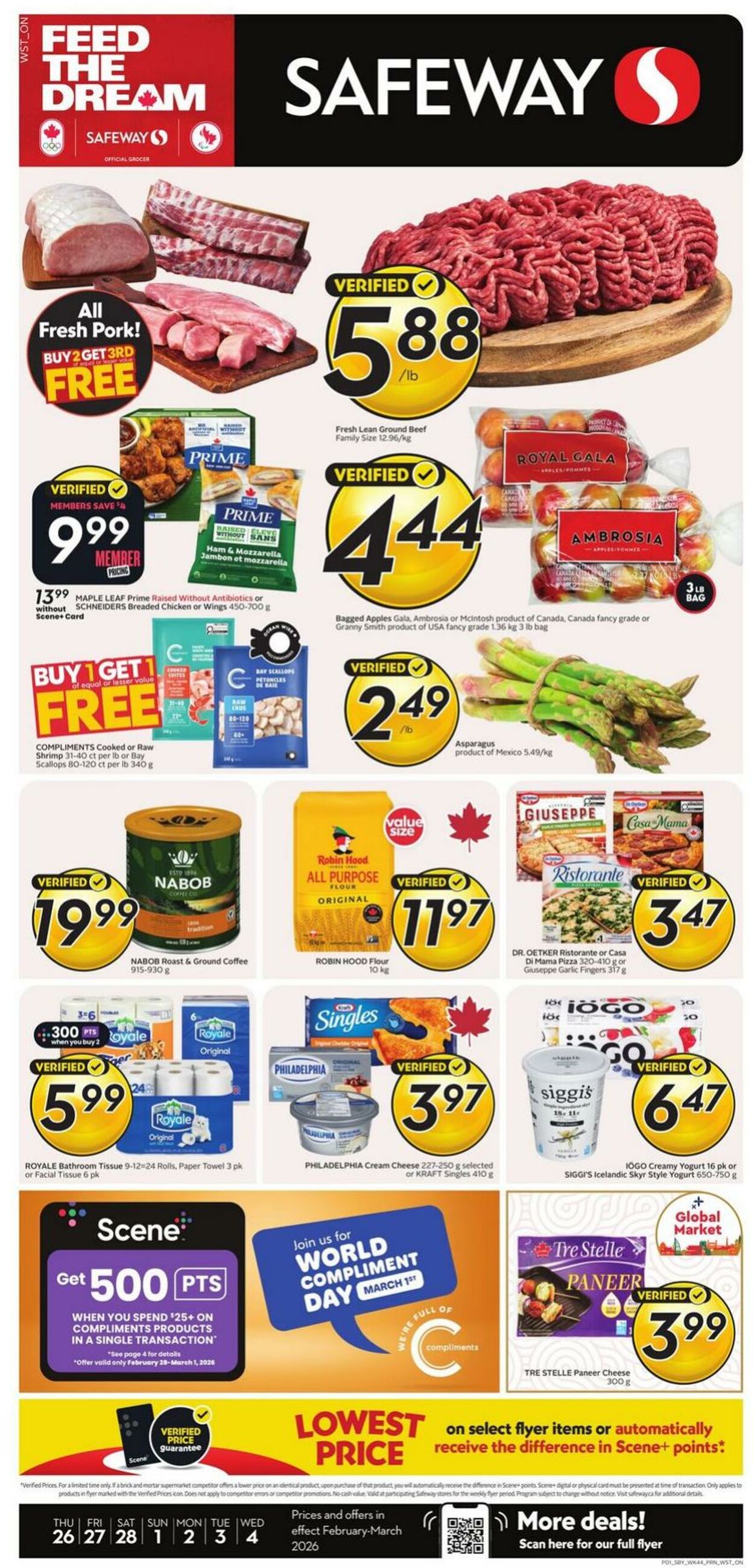 Circulaire Safeway 26.02.2026 - 04.03.2026