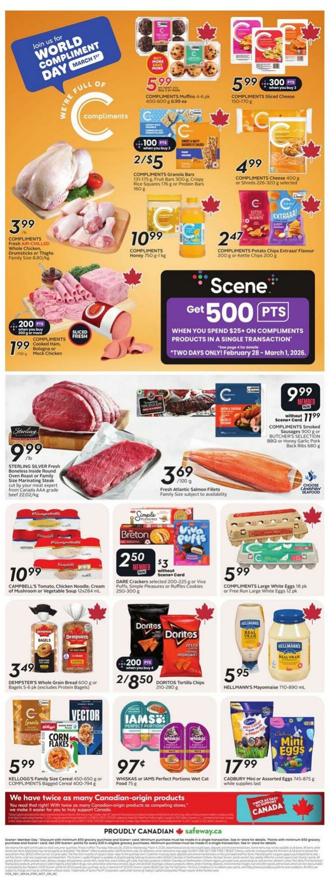 Circulaire Safeway 26.02.2026 - 04.03.2026