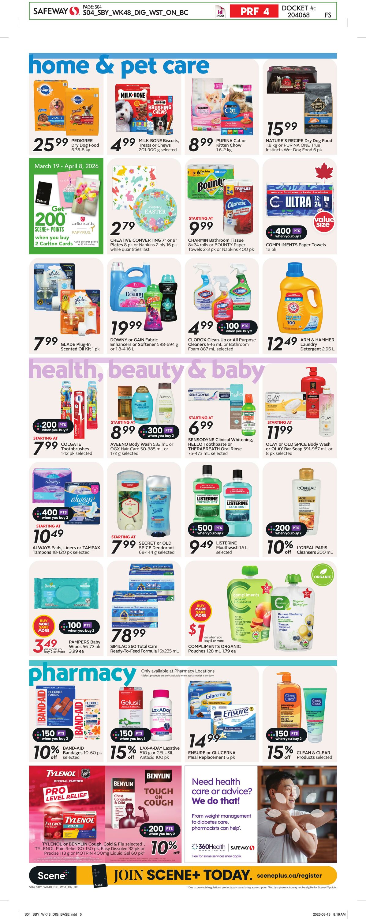 Circulaire Safeway 26.03.2026 - 01.04.2026