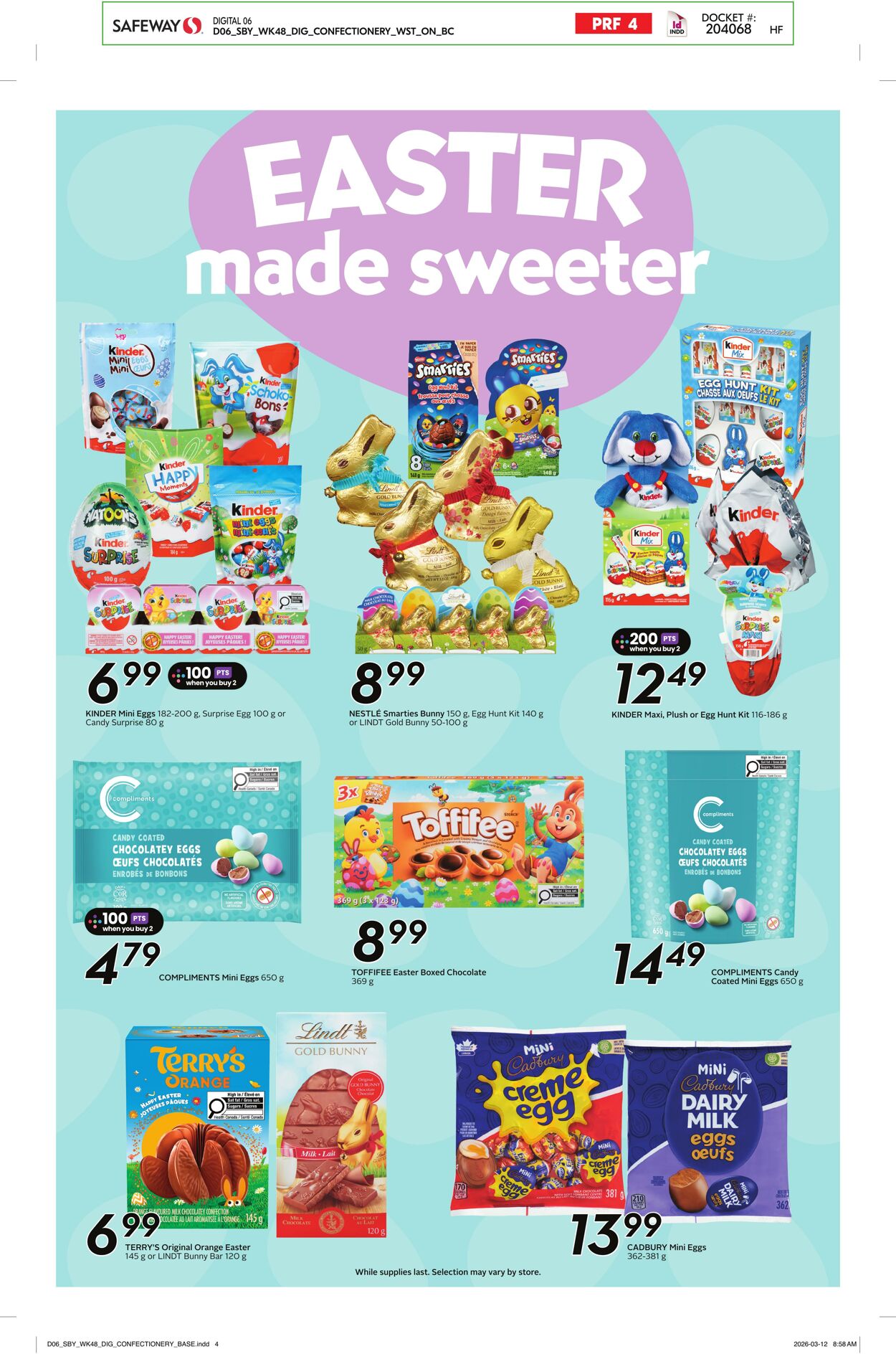 Circulaire Safeway 26.03.2026 - 01.04.2026