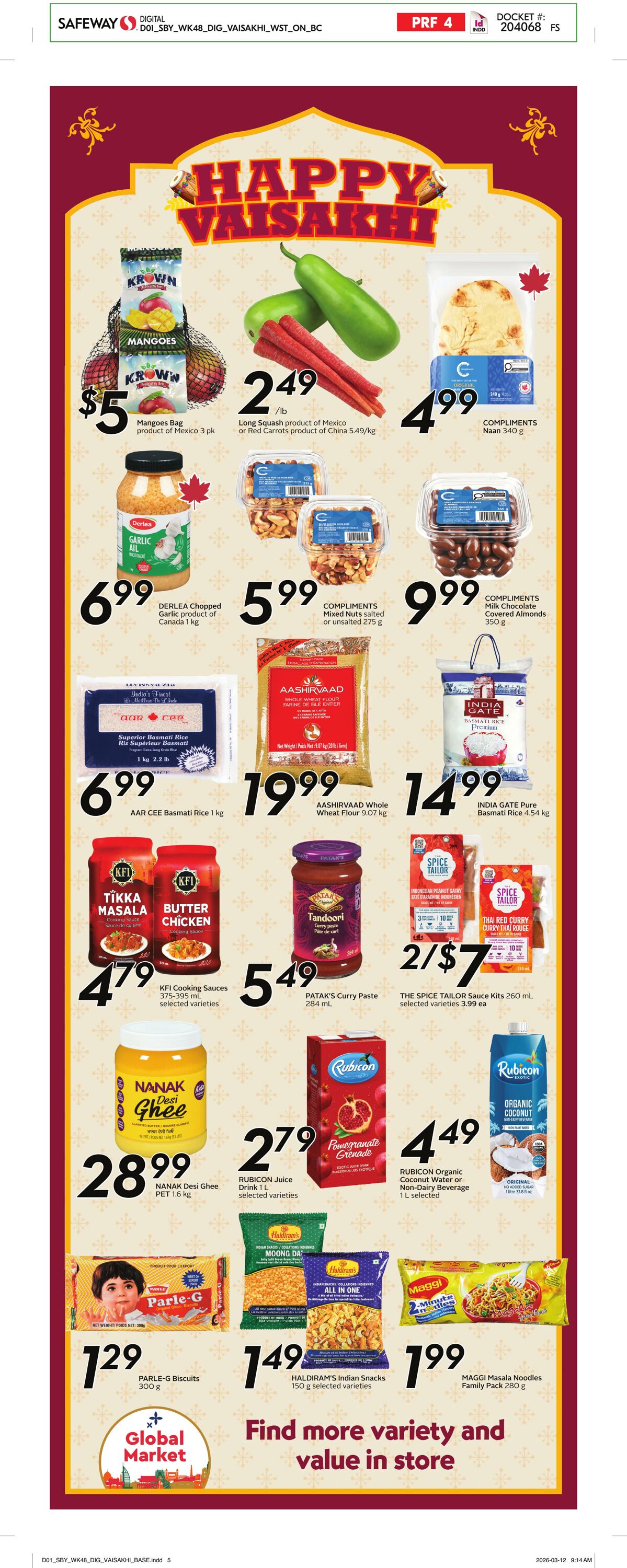 Circulaire Safeway 26.03.2026 - 01.04.2026