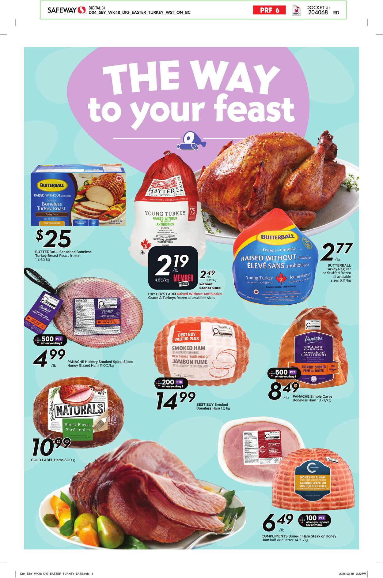 Circulaire Safeway 26.03.2026 - 01.04.2026