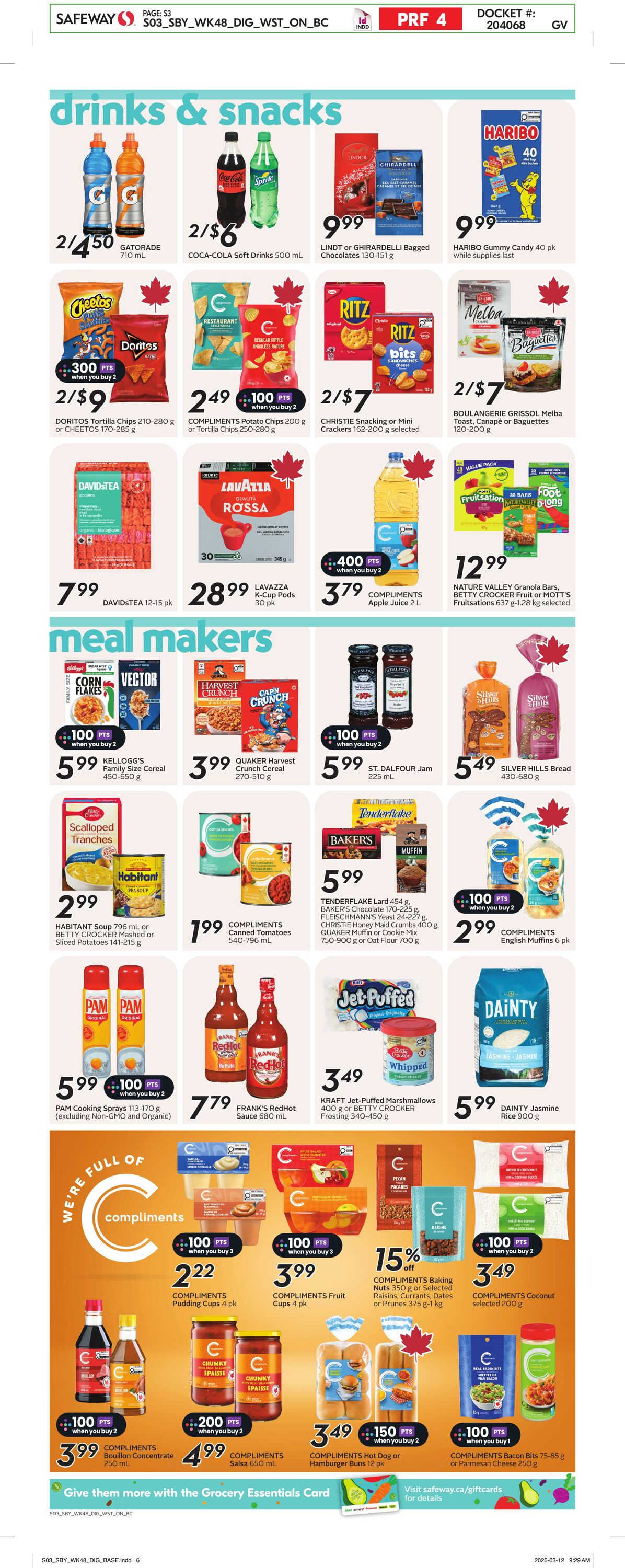 Circulaire Safeway 26.03.2026 - 01.04.2026
