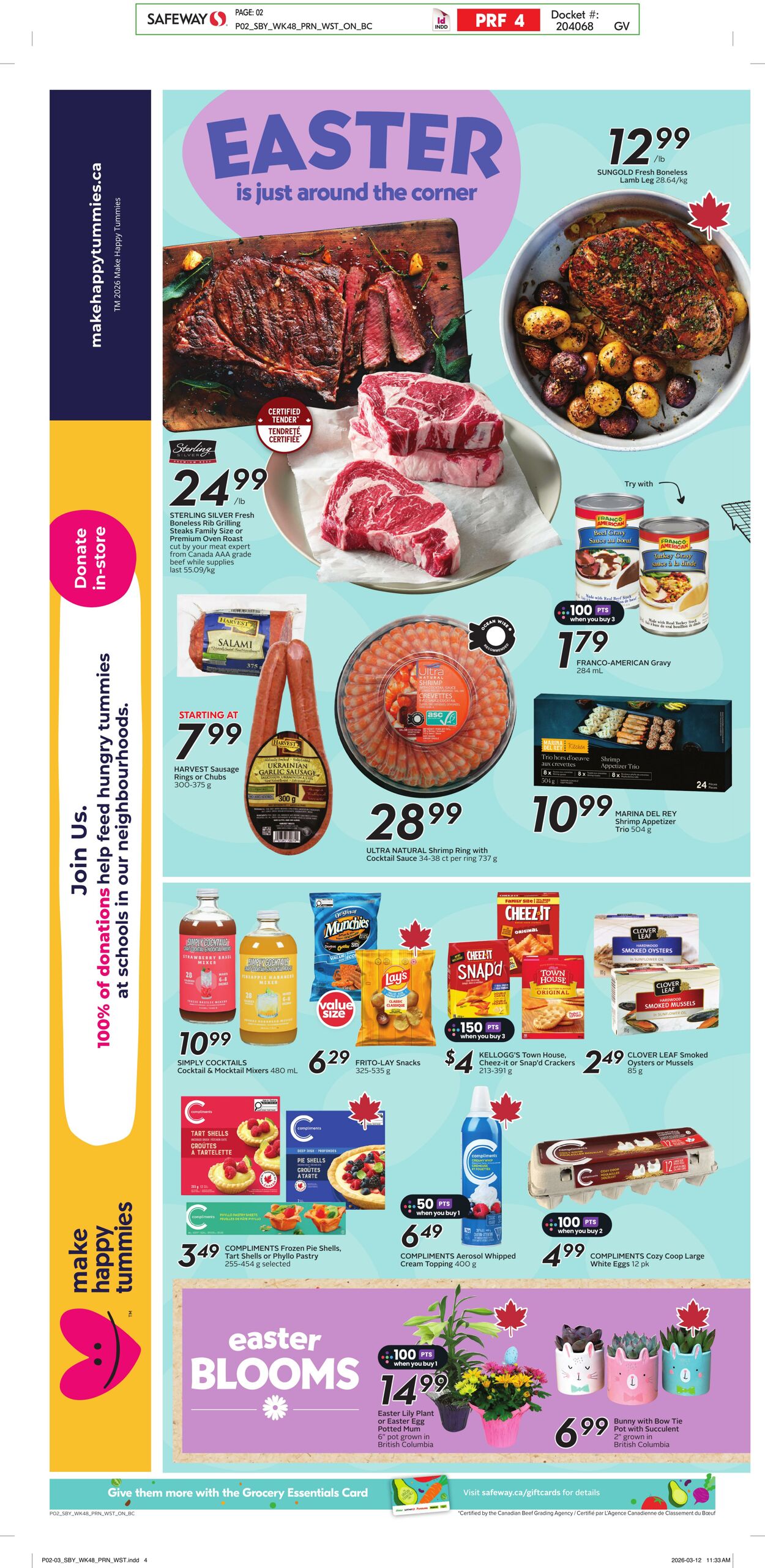 Circulaire Safeway 26.03.2026 - 01.04.2026