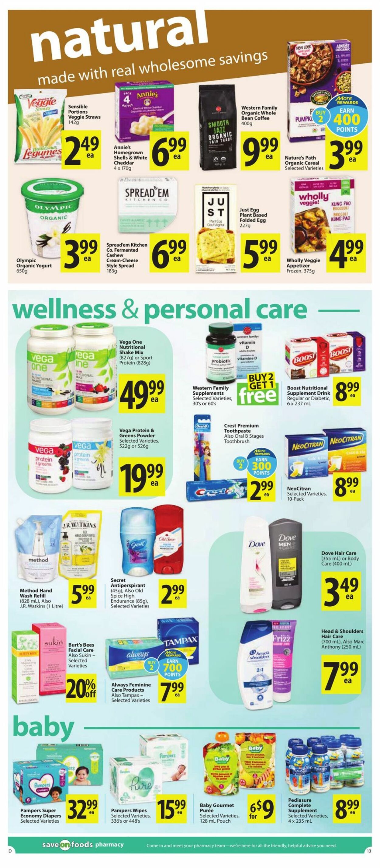 Circulaire Save-On-Foods 30.09.2021 - 06.10.2021