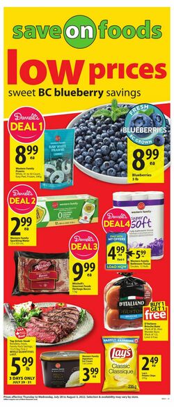 Circulaire Save-On-Foods 28.07.2022-03.08.2022