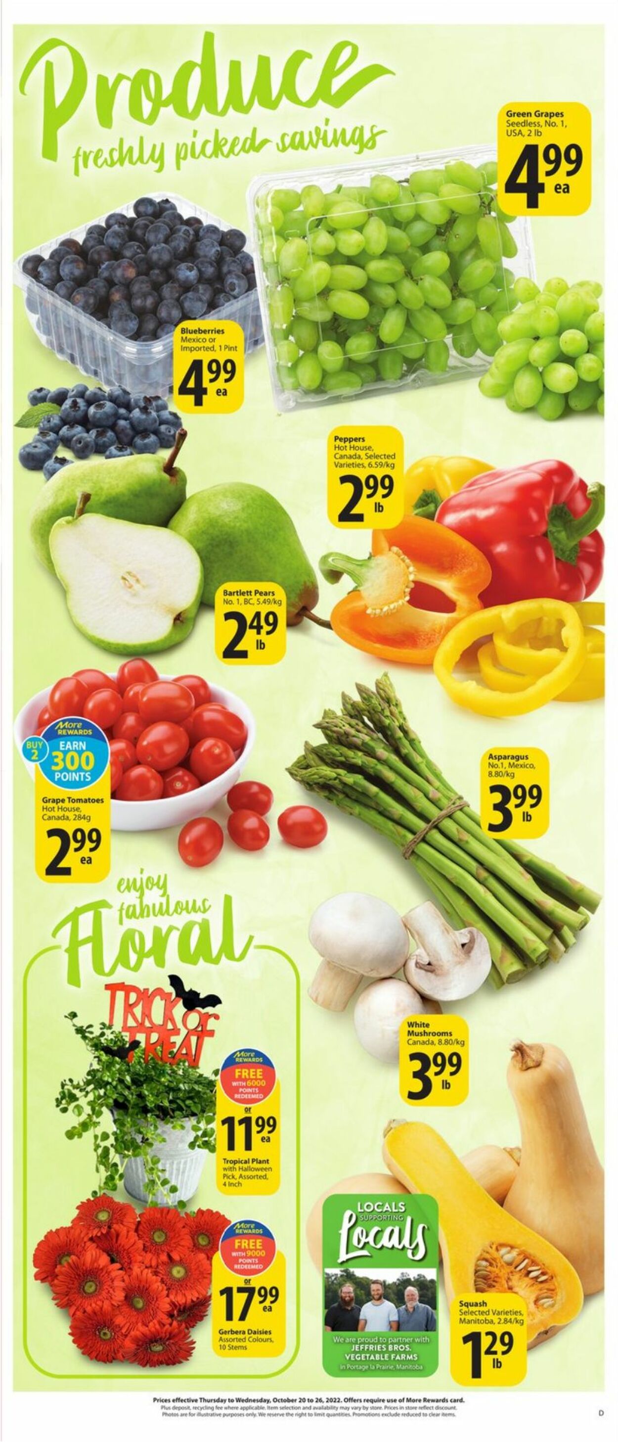 Circulaire Save-On-Foods 20.10.2022 - 26.10.2022