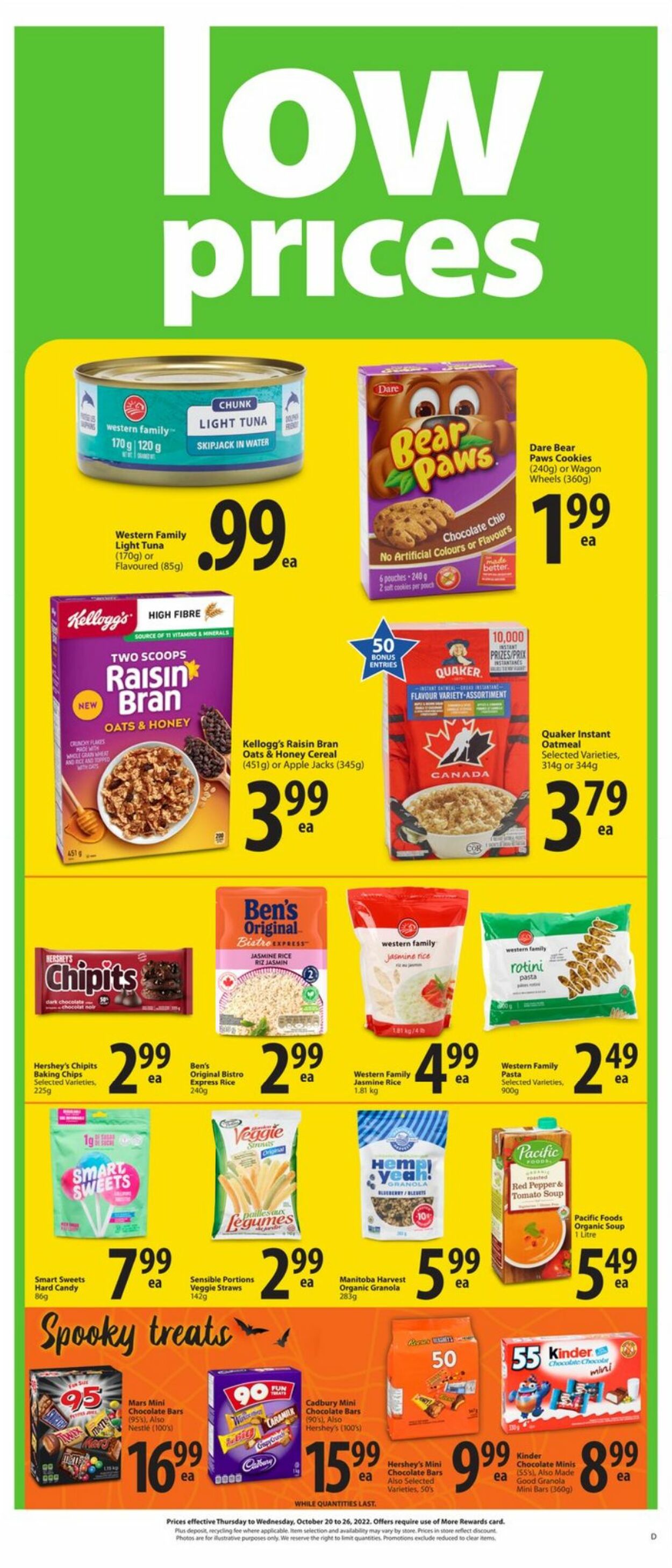 Circulaire Save-On-Foods 20.10.2022 - 26.10.2022