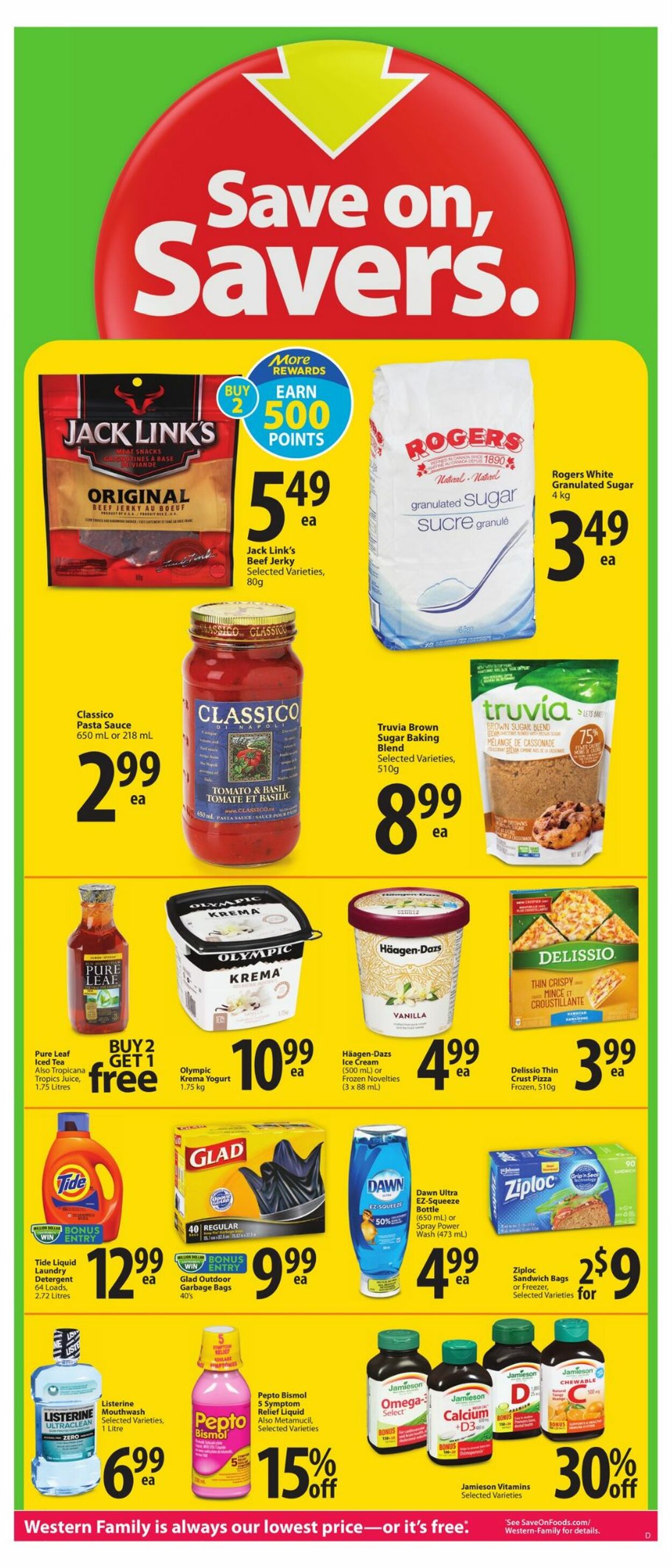 Circulaire Save-On-Foods 11.08.2022 - 17.08.2022
