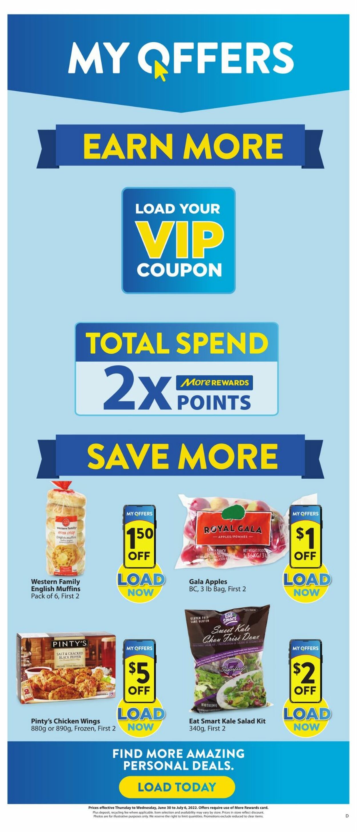 Circulaire Save-On-Foods 30.06.2022 - 06.07.2022