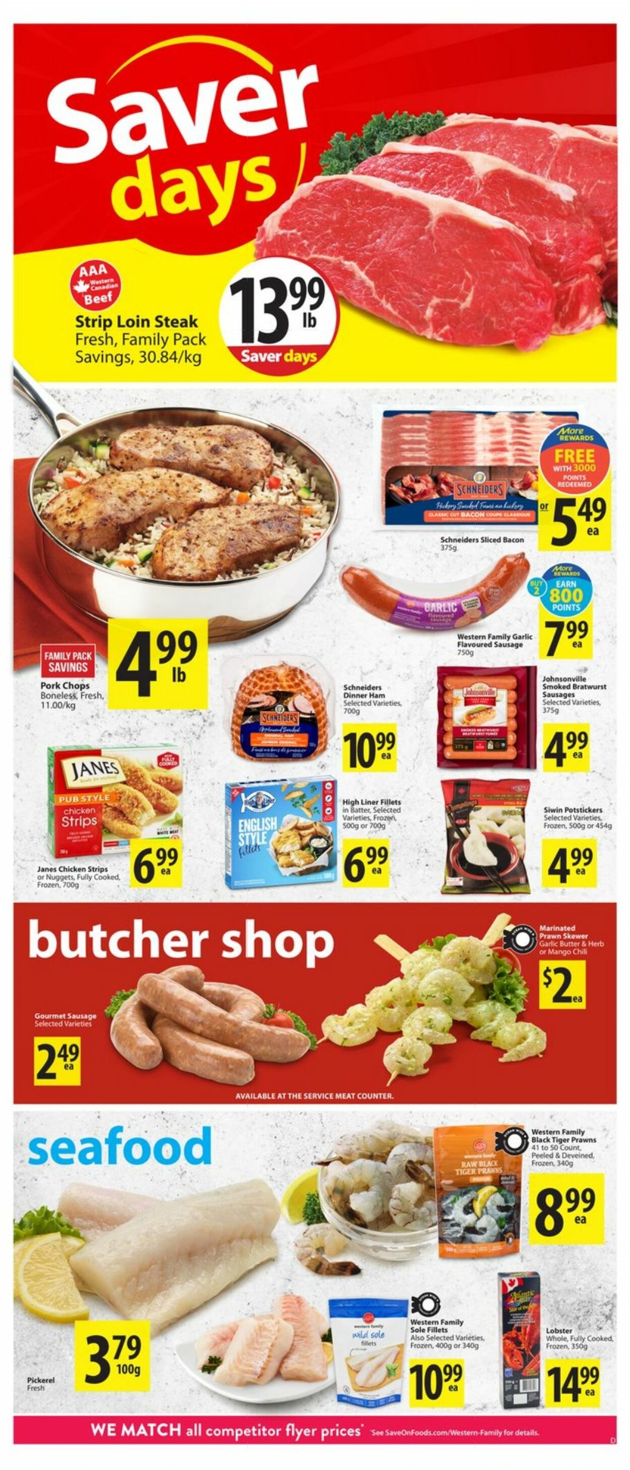 Circulaire Save-On-Foods 15.09.2022 - 21.09.2022
