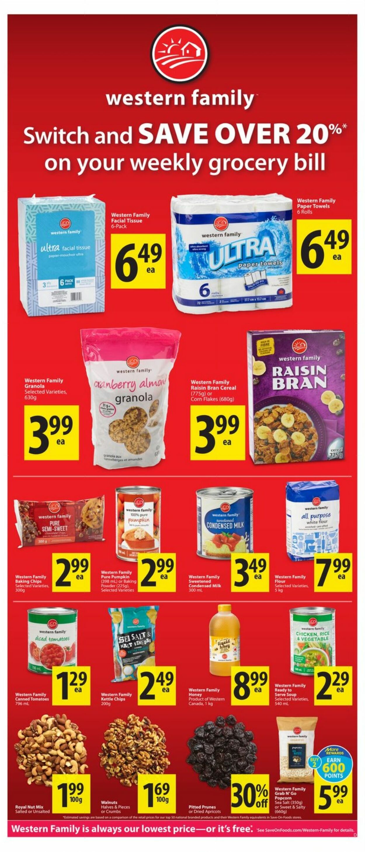 Circulaire Save-On-Foods 15.09.2022 - 21.09.2022