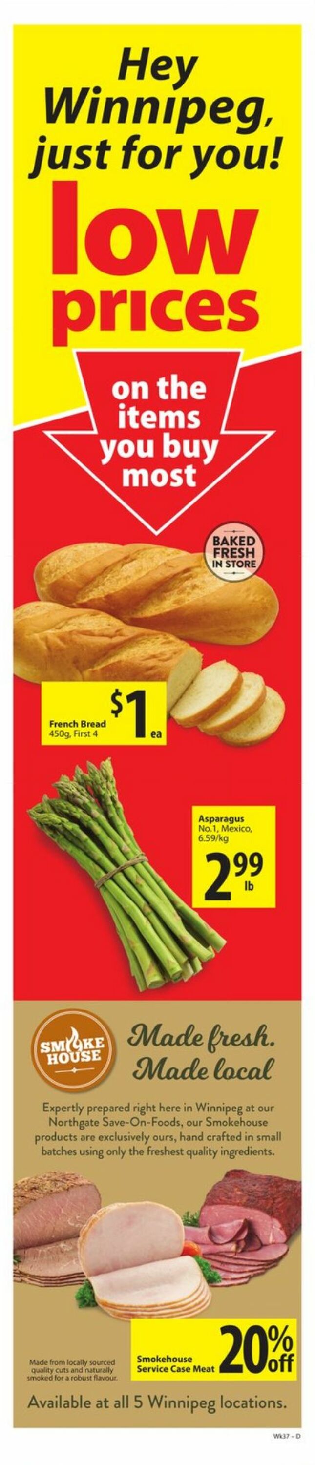 Circulaire Save-On-Foods 08.09.2022 - 14.09.2022