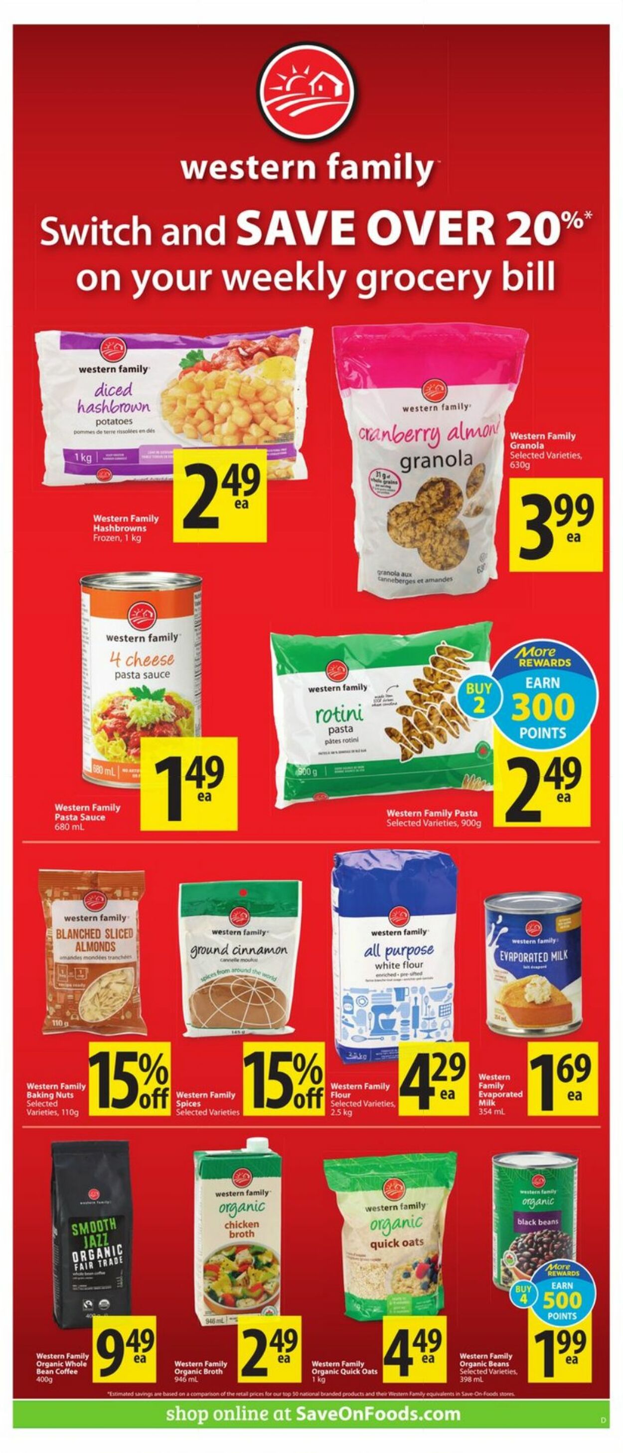 Circulaire Save-On-Foods 08.09.2022 - 14.09.2022