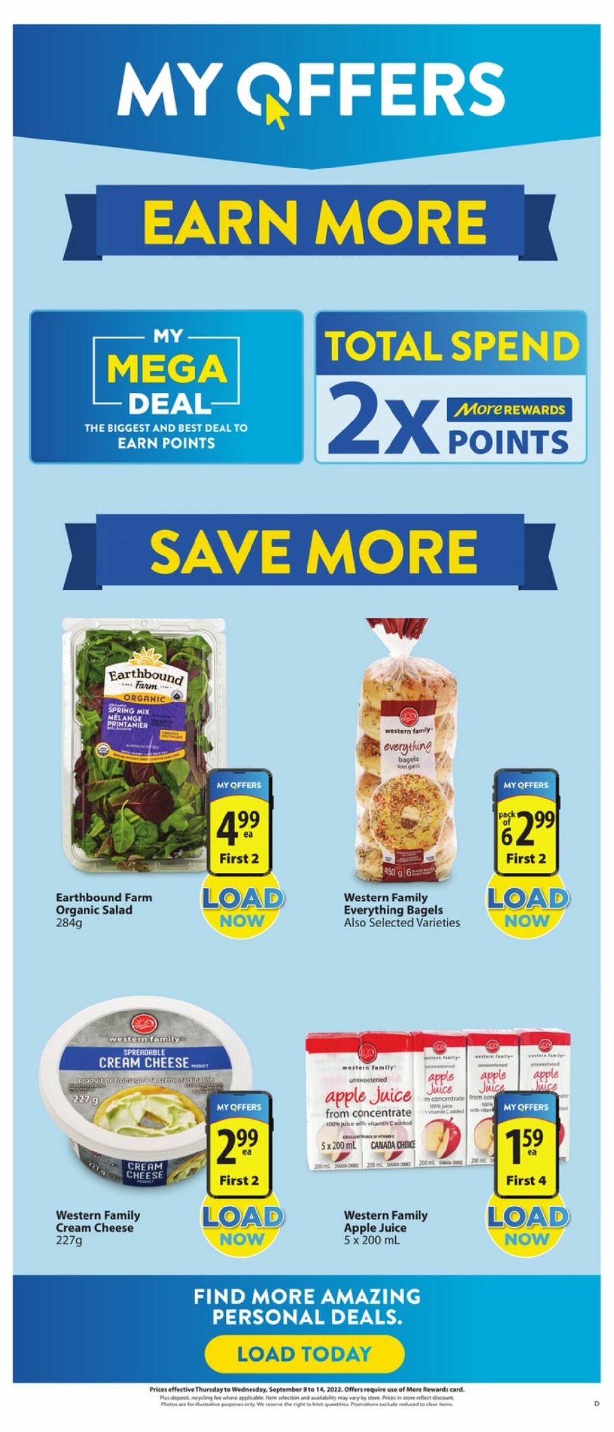 Circulaire Save-On-Foods 08.09.2022 - 14.09.2022