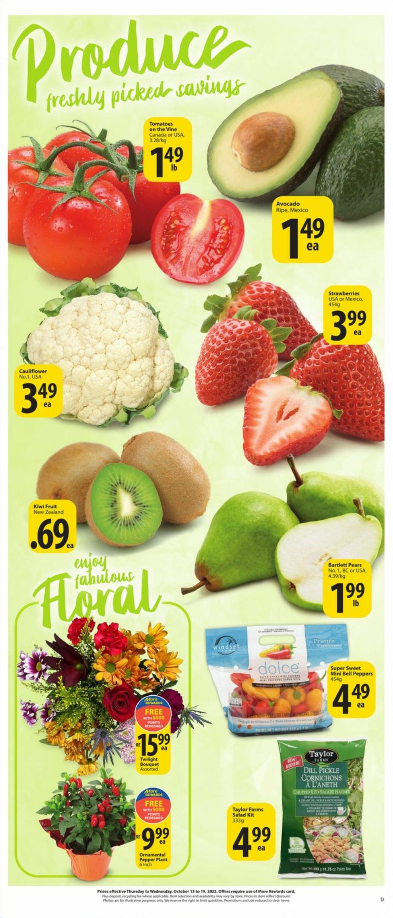 Circulaire Save-On-Foods 13.10.2022 - 19.10.2022