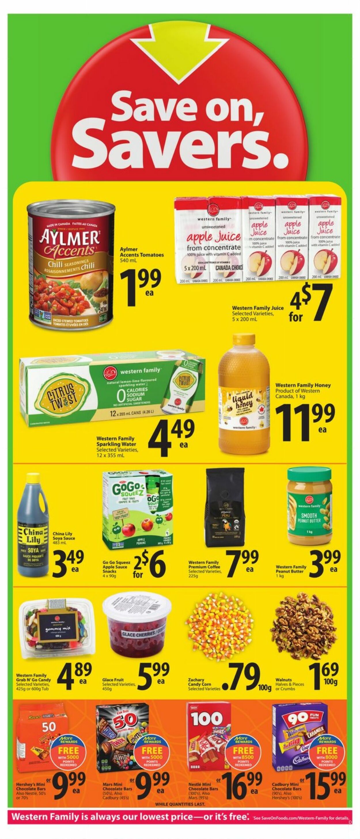 Circulaire Save-On-Foods 13.10.2022 - 19.10.2022