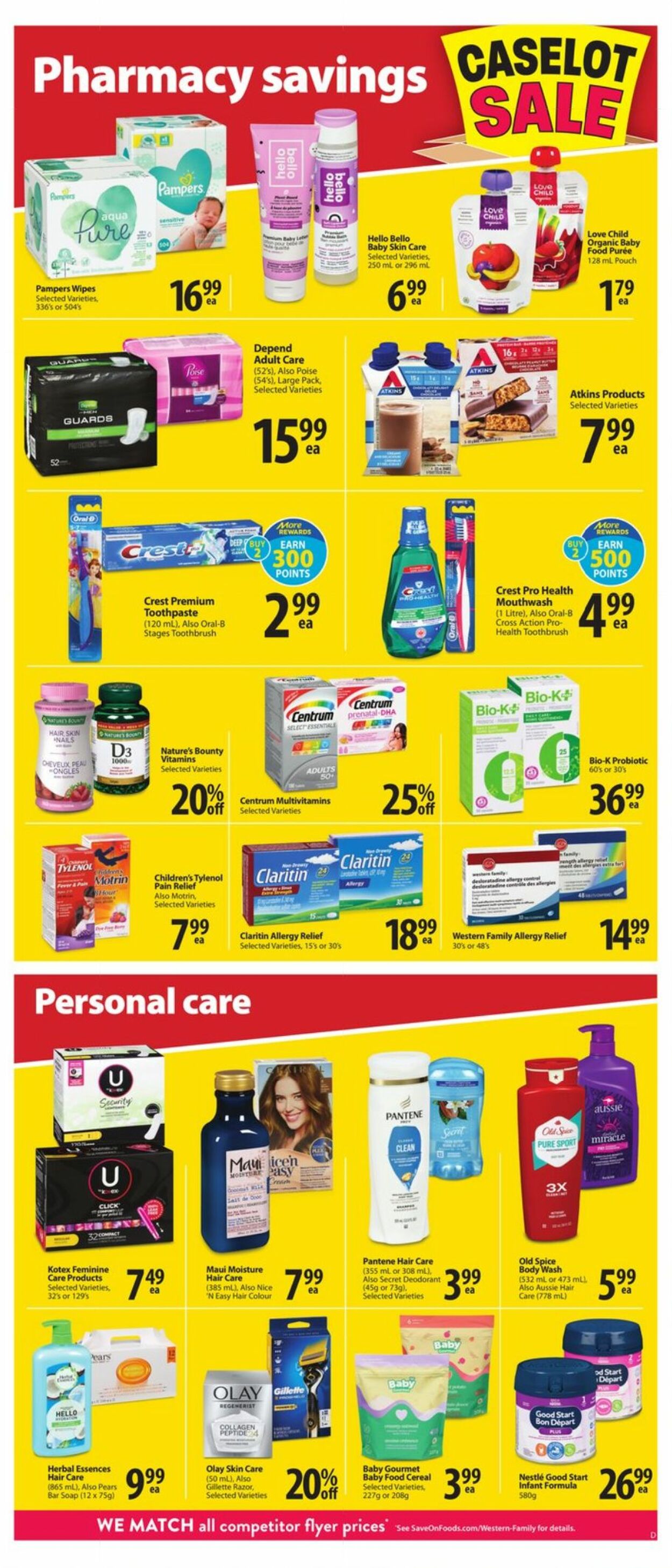 Circulaire Save-On-Foods 01.09.2022 - 07.09.2022