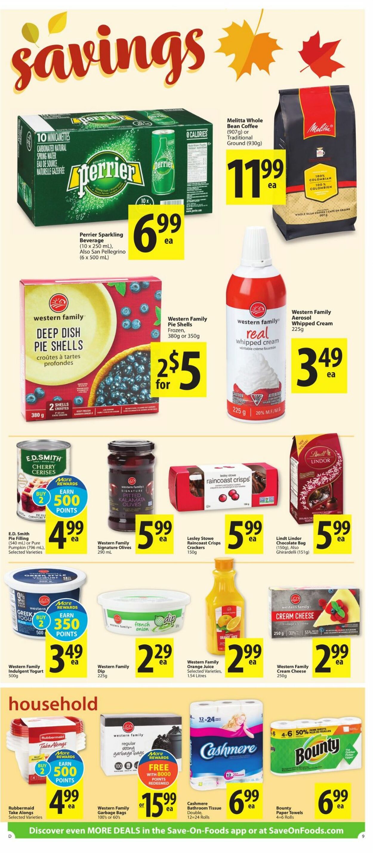 Circulaire Save-On-Foods 07.10.2021 - 13.10.2021