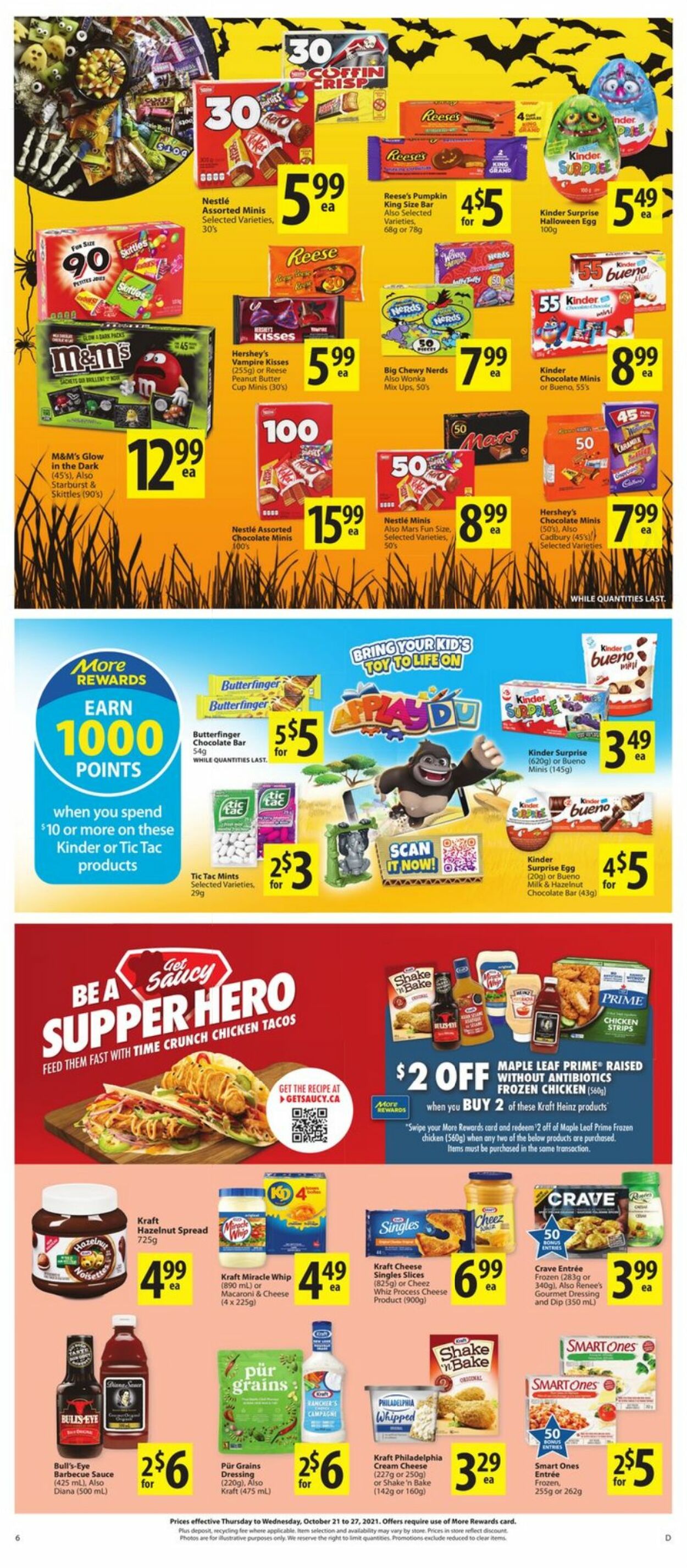 Circulaire Save-On-Foods 21.10.2021 - 27.10.2021