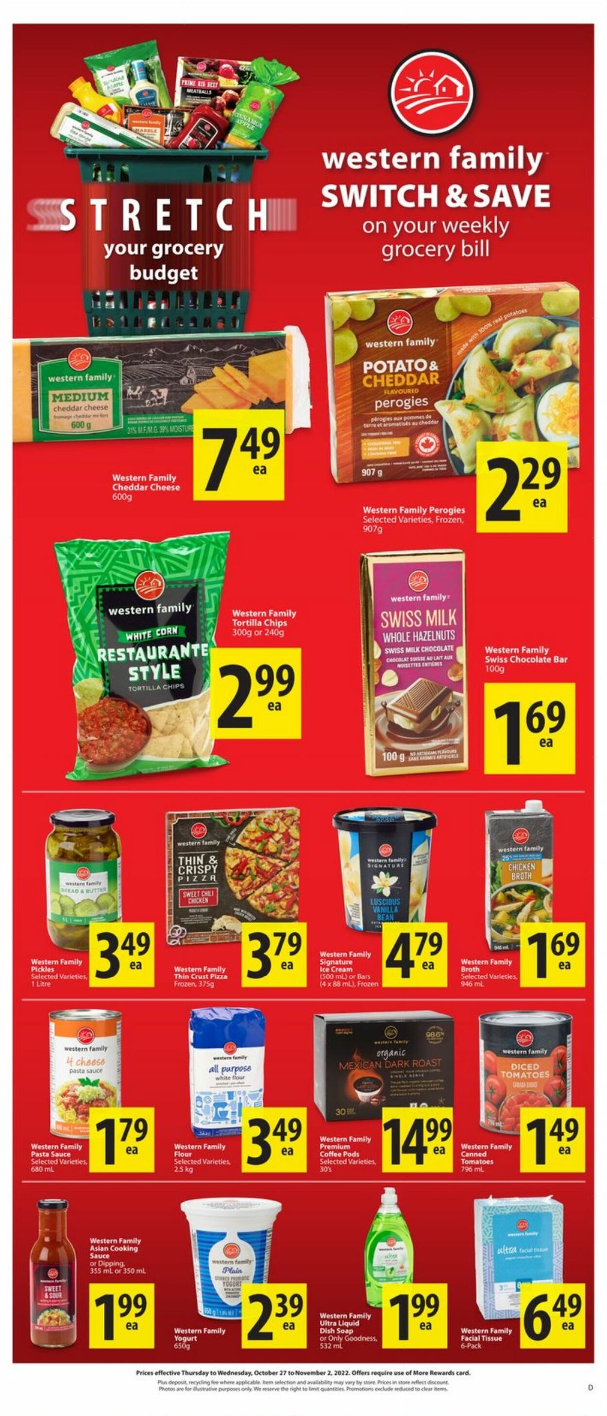 Circulaire Save-On-Foods 27.10.2022 - 02.11.2022