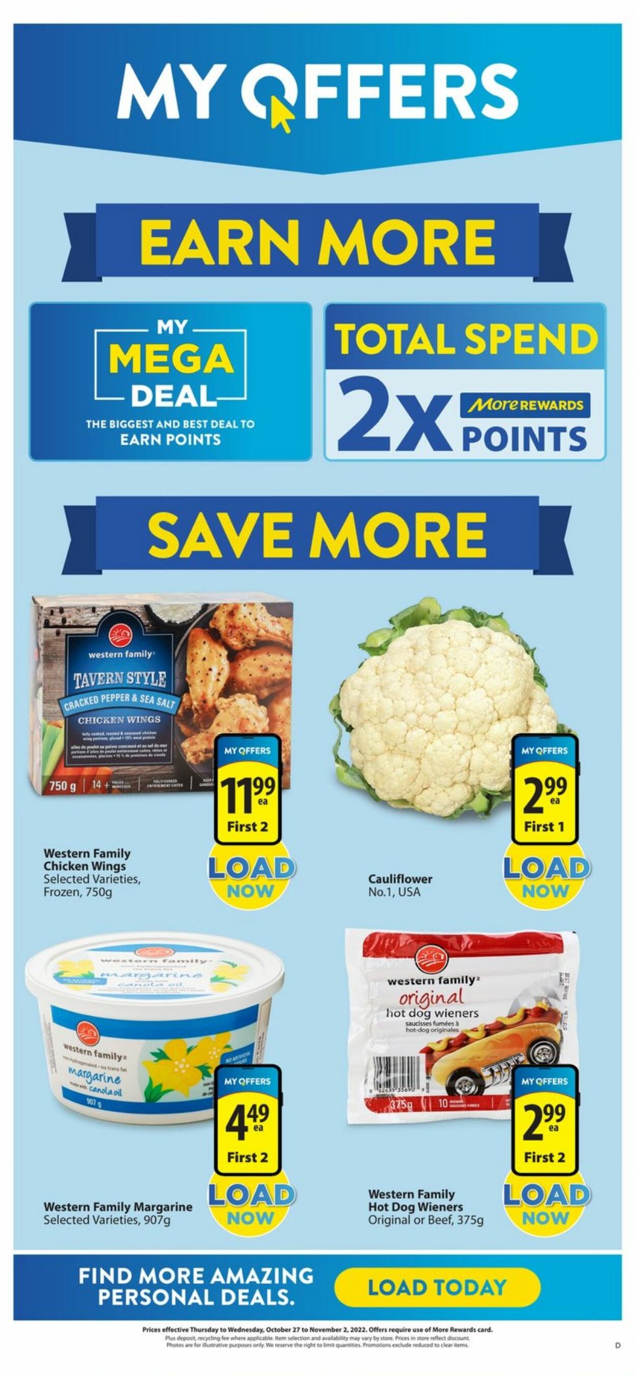 Circulaire Save-On-Foods 27.10.2022 - 02.11.2022