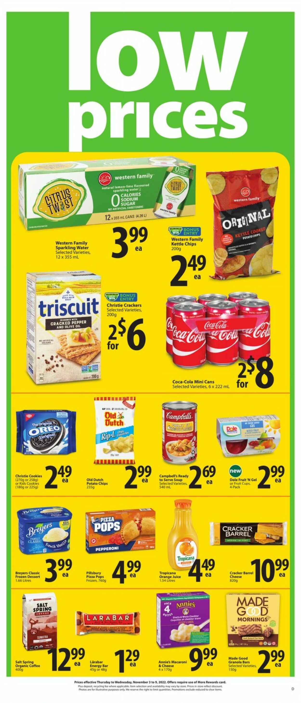 Circulaire Save-On-Foods 03.11.2022 - 09.11.2022