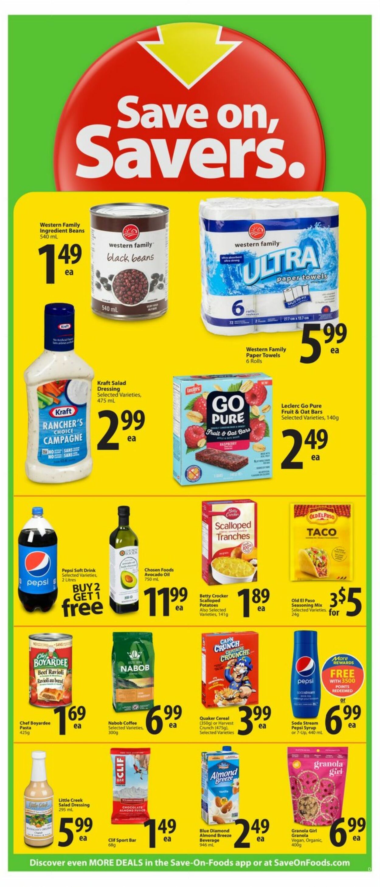 Circulaire Save-On-Foods 03.11.2022 - 09.11.2022