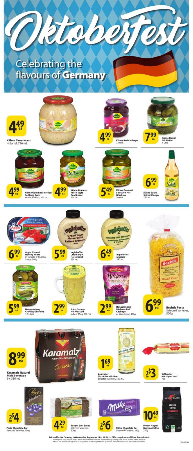 Circulaire Save-On-Foods 14.09.2023 - 20.09.2023