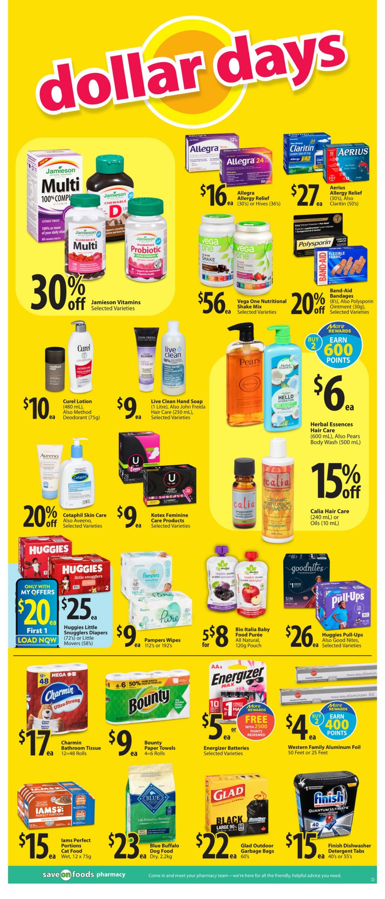 Circulaire Save-On-Foods 13.04.2023 - 19.04.2023