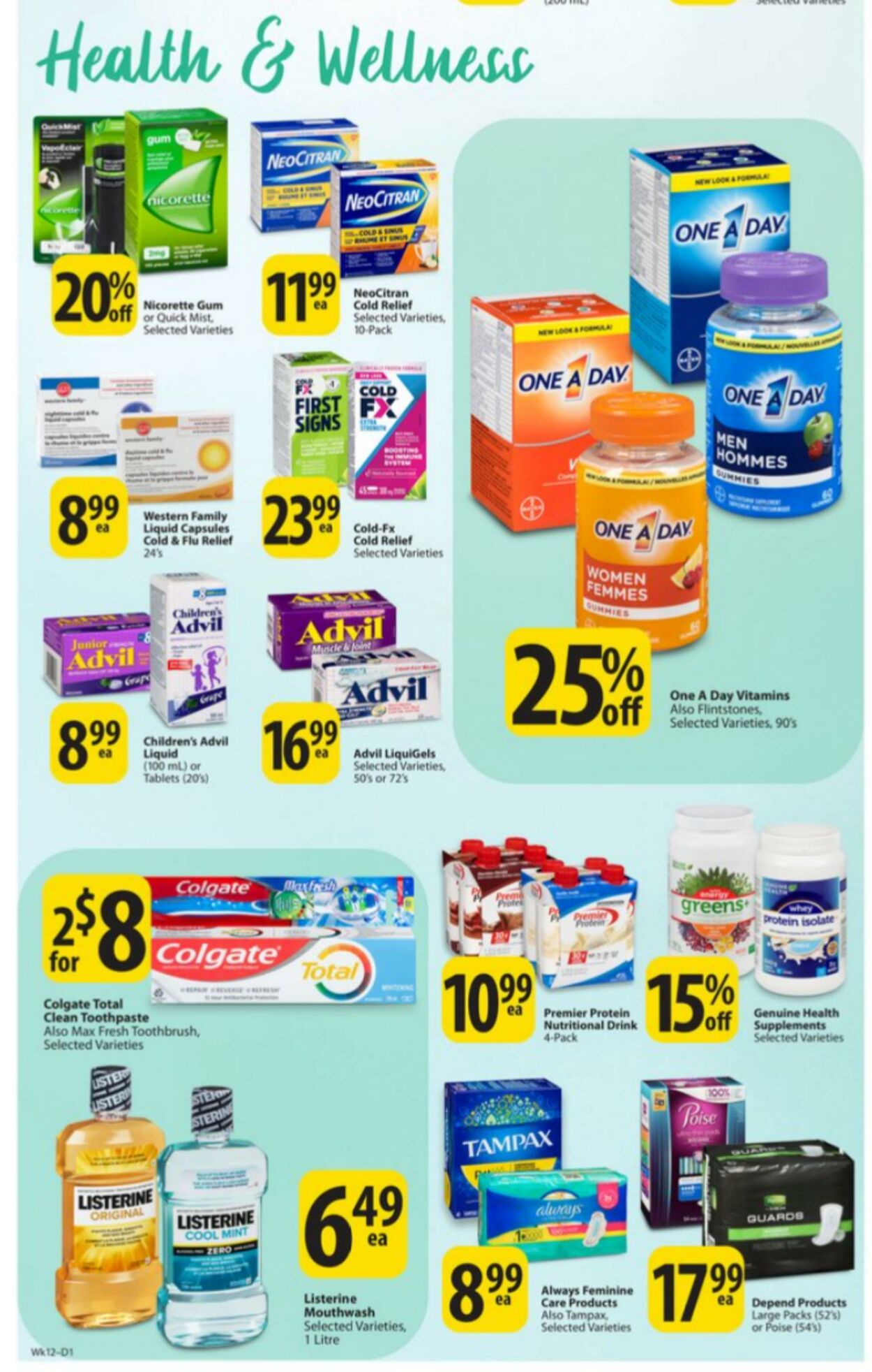 Circulaire Save-On-Foods 21.03.2024 - 27.03.2024
