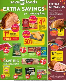 Circulaire Save-On-Foods 28.09.2023 - 04.10.2023