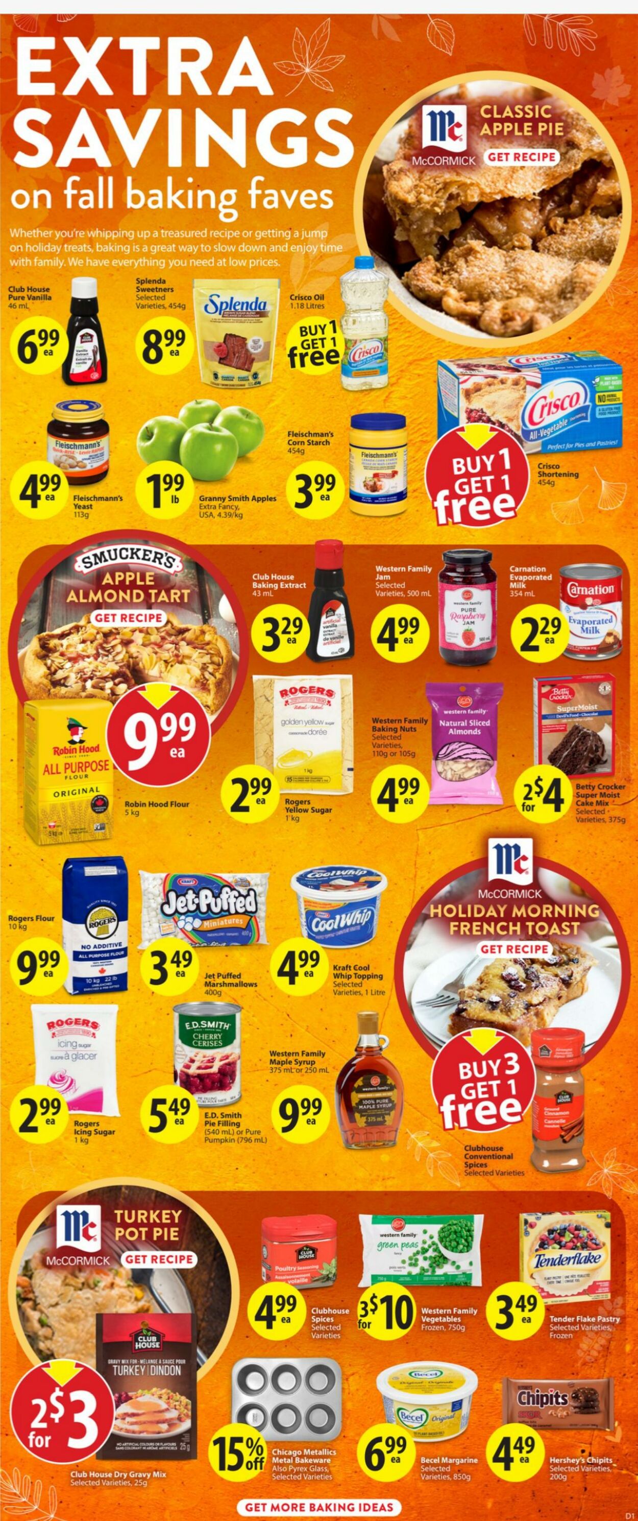 Circulaire Save-On-Foods 07.11.2024 - 13.11.2024