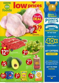 Circulaire Save-On-Foods 26.09.2024 - 02.10.2024