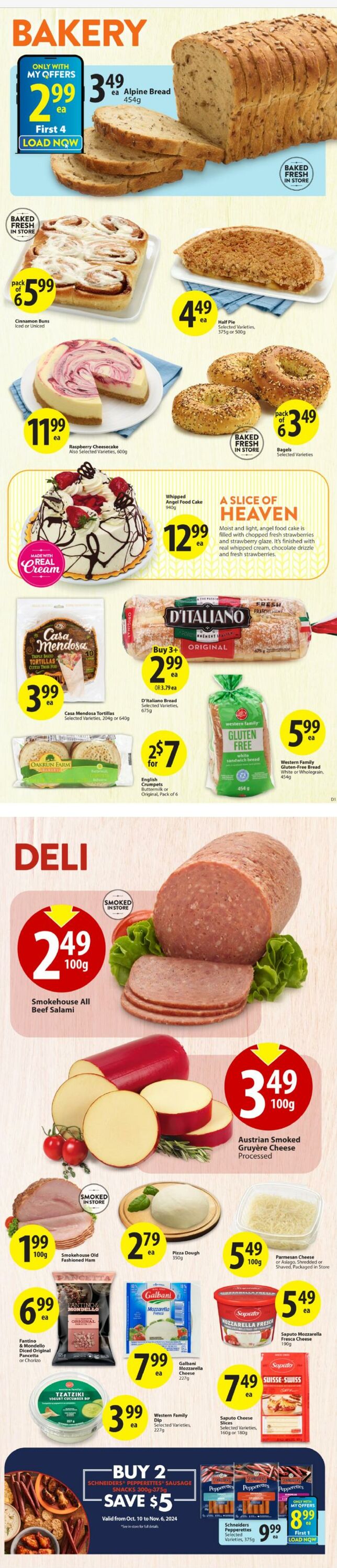 Circulaire Save-On-Foods 17.10.2024 - 23.10.2024