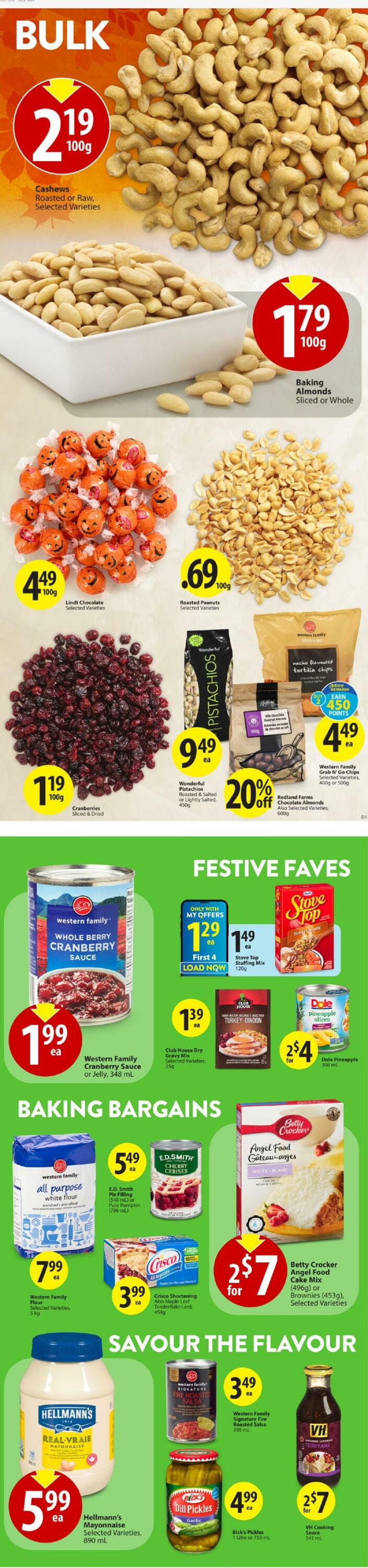 Circulaire Save-On-Foods 10.10.2024 - 16.10.2024