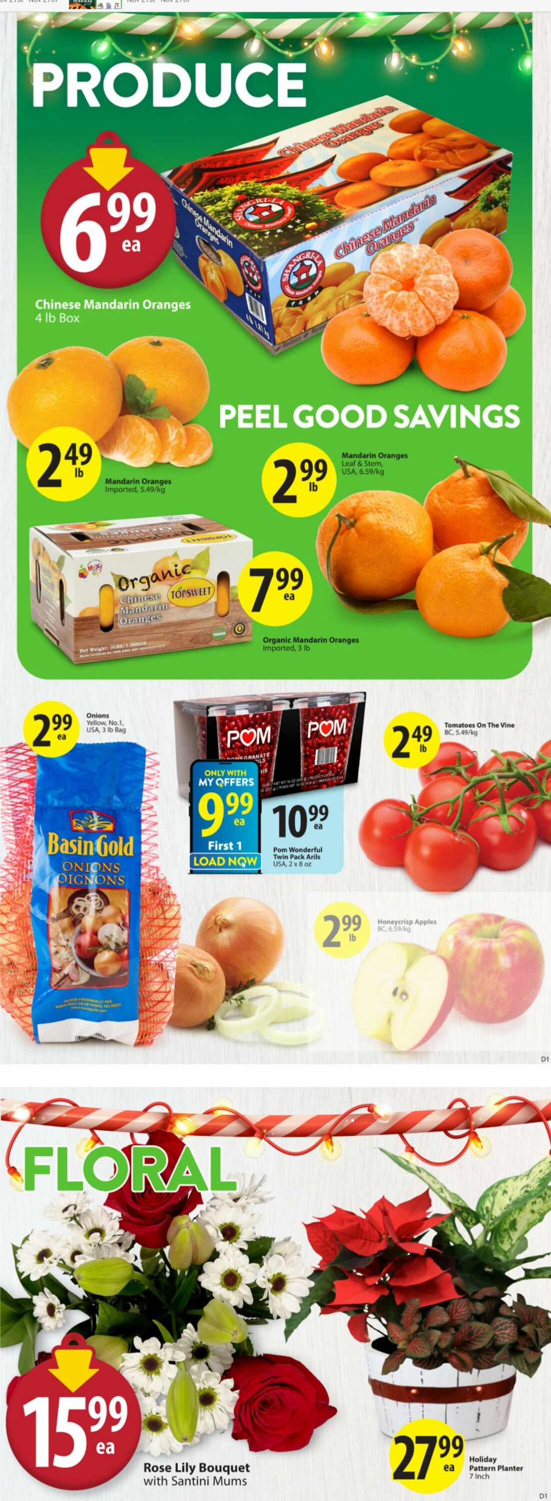 Circulaire Save-On-Foods 28.11.2024 - 04.12.2024