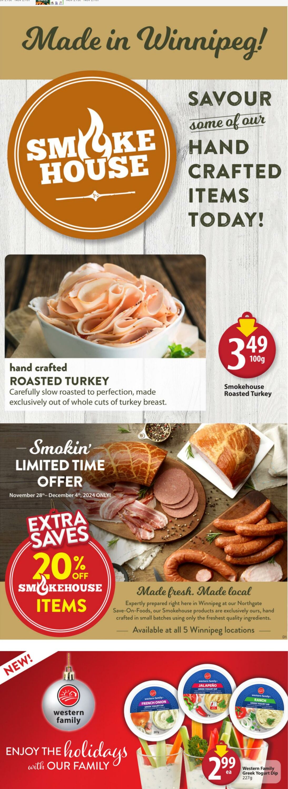 Circulaire Save-On-Foods 28.11.2024 - 04.12.2024